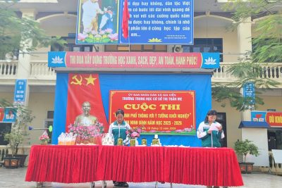 TỔ CHỨC CUỘC THI “HỌC SINH PHỔ THÔNG VỚI Ý TƯỞNG KHỞI NGHIỆP 2025”